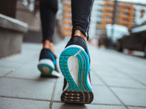 Woman walking